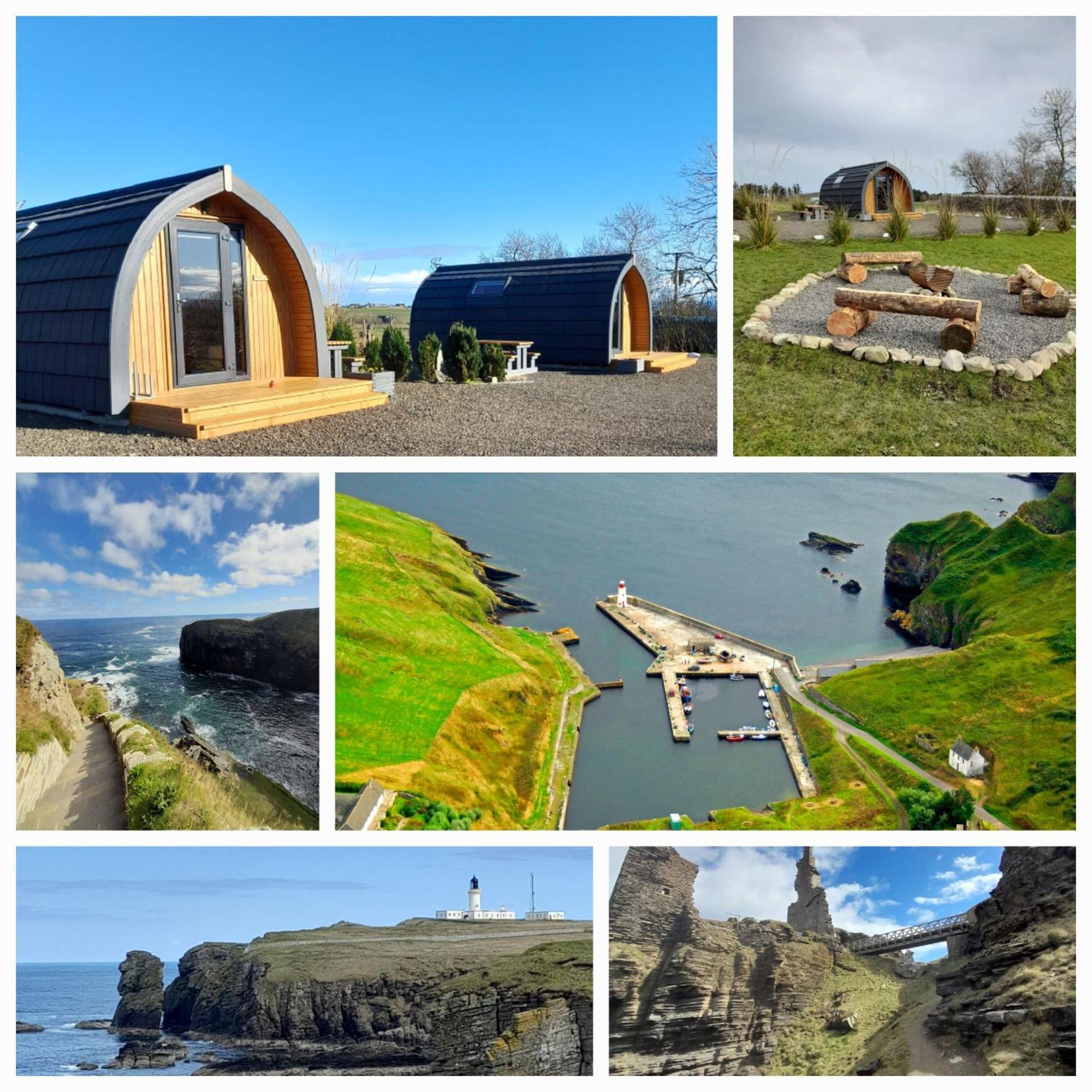 Vila North Star Glamping Lybster Exteriér fotografie